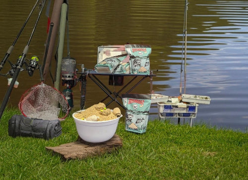 HungryFish GroundBait Mix -  ( Garlic ) 2 lb