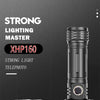 Adjustable Rechargeable Tactical Flashlight USB LED  Super Bright Zoomable IPX65 Waterproof Portable Torchlight Flash Lamp USB Charging For Hiking Camping Running Fishing