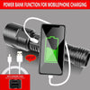 Adjustable Rechargeable Tactical Flashlight USB LED  Super Bright Zoomable IPX65 Waterproof Portable Torchlight Flash Lamp USB Charging For Hiking Camping Running Fishing
