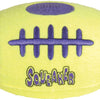 KONG AirDog Squeaker Football Dog Toy – Non-Abrasive Tennis Material Fetch Toy