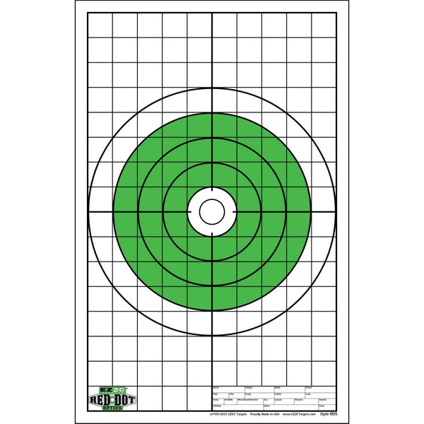 EZ2C Targets RD5: Shooting Paper Targets for Range 11