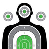 50 EZ2C RD11 12"x18" Silhouette Shooting Target, Premium Paper Targets Pad of 50