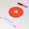 EZ2C Targets #9: 8" Bullseye Paper Shooting Target 11"x17" USA MADE Hi-Visibility