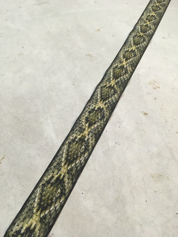 King Backings - Artificial Snakeskin Backing - Rattlesnake