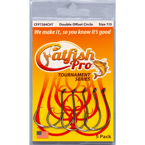 Double Offset Circle Hooks 7/0