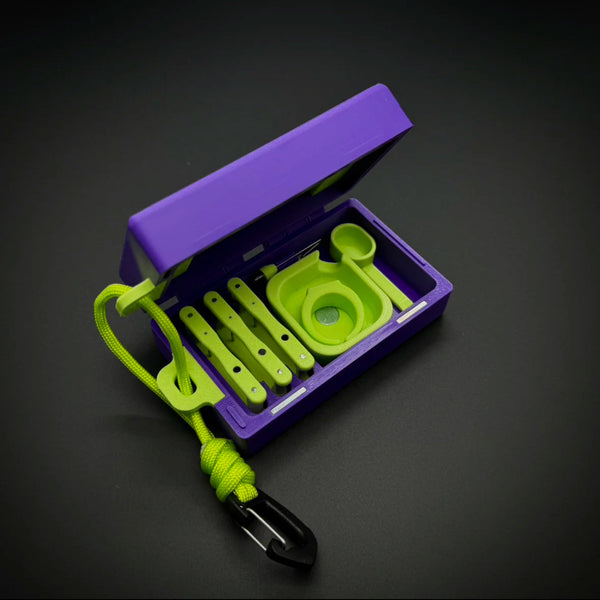 Mini Micro Fishing Accessory Kit – Customizable with Rigs, Bait Tray & Float Holders