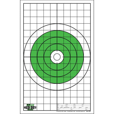 EZ2C Targets RD5: Shooting Paper Targets for Range 11"x17" USA MADE