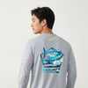 Men's Wahoo Pentagon L/S UV Fishing Shirt