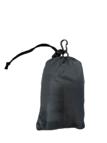 Gray polyester day pack