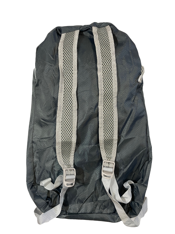 Gray polyester day pack