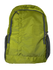 Green polyester backpack