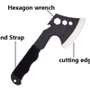 Hatchet with rope