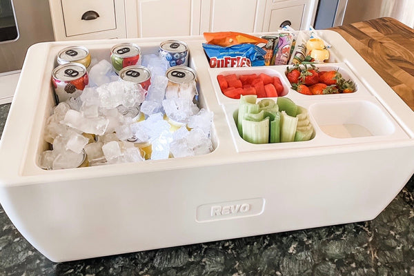 Dubler Insulated Party Cooler™ | Polar White