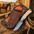 Buckaroo Knife | Rasp Steel with Camel Bone Handle