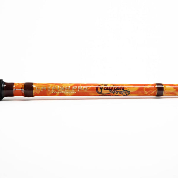 Orange Dragon Fire Spinning Glow Rod