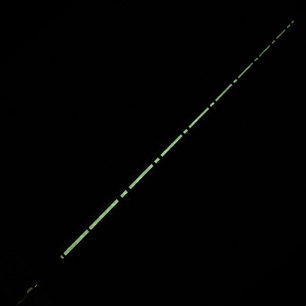 Orange Dragon Fire Spinning Glow Rod
