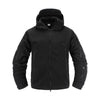 Outdoor Tactical Fleece Jacket Lightweight Uniform Soft Casual Hooded Jacket Thermal Fleece Coat Jacket With Hood Outdoor Sport Hiking Camping Clothing Training Jackets Men Thermal Warm Autumn Clothing