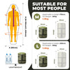 650 Fill Power Mummy Mixed Down Waterproof Sleeping Bag for Backpacking & Camping Hiking 23F