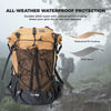 Large-capacity Hiking Backpack, Outdoor Lightweight & Waterproof Daypack, 30-35L