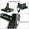 Rechargeable Adjustable 10000LM Led Headlamp Micro USB Charger Flashlight Head Lamp Portable Light Torch Flashlight For Night Work Camping Hiking  Walking