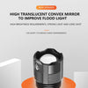 Rechargeable Adjustable Led Flashlights With High Lumen With Battery Display Super Bright Waterproof Flashlight  5 Lighting Modes For Adventure Hiking Camping Hunting New Design