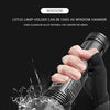 Rechargeable Adjustable Led Flashlights With High Lumen With Battery Display Super Bright Waterproof Flashlight  5 Lighting Modes For Adventure Hiking Camping Hunting New Design