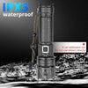 Rechargeable LED Flashlight High Lumen USB Ultra Bright Adjustable Powerful Zoomable Flashlight Water Resistant For  Daily Household and Outdoor Camping Hiking Riding Running