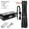 Rechargeable LED Flashlights High Lumens Waterproof Zoomable Super Bright Tactical Flashlight Powerful  USB LED CREE Flashlight  Hand Lamp For Hiking Camping Household Outdoor Sport