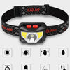 Rechargeable LED Powerfull Headlamp Flashlight USB Waterproof Headlamp Motion Body Sensor Headlight For Adults & Kids Camping Flashlight Outdoors Camping Running Biking Fishing