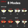Rechargeable Powerful USB LED High Lumen Headlamp Ultra-Light Bright Headlight Waterproof Sensor Head Light  For Outdoors Camping Running Hiking Biking Fishing
