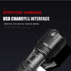 Rechargeable Tactical Flashlight USB LED High Quality Zoomable Torchlight High Lumen Super Bright Flashlight Waterproof Flashlight For Outdoor  Best Camping Hiking Riding Flashlight