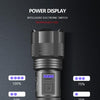 Rechargeable Tactical Flashlight USB LED High Quality Zoomable Torchlight High Lumen Super Bright Flashlight Waterproof Flashlight For Outdoor  Best Camping Hiking Riding Flashlight