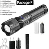 Rechargeable Tactical Flashlight USB LED High Quality Zoomable Torchlight High Lumen Super Bright Flashlight Waterproof Flashlight For Outdoor  Best Camping Hiking Riding Flashlight