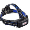 Rechargeable Ultra-bright High Lumen LED Headlamp Hands-Free USB Zoomable Headlight Waterproof  Super Bright Head Lights For Fishing Camping Hiking Riding JoggingTorch Flashlight