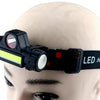 Rechargeable Waterproof Powerful LED Headlamp Portable Mini Built-in 18650 Battery Flashlight For  Portable Head Lamp Flashlight, Outdoor Lightweight Durable Headlight For Outdoor Running Camping Reading Fishing  Walking Jogging Headlight