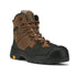 ROCKROOSTER Woodland Brown 6 inch Waterproof Safety Toe Leather Work Boots AK669