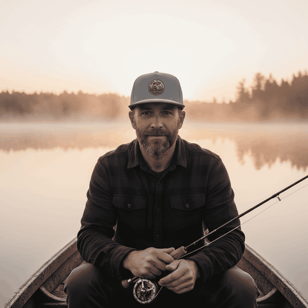 No. 04 - The Clear Water Circle - Est. 2025 - Rope Brim Trucker