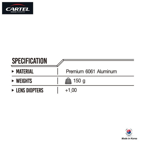 Cartel 42mm Diameter X-Pert Compound Bow Scope / Made in Korea