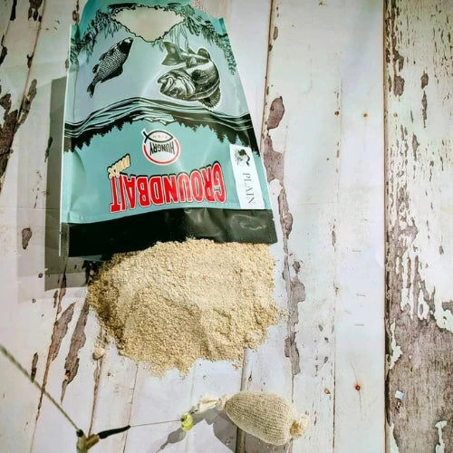 HungryFish GroundBait Mix -  ( Garlic ) 2 lb