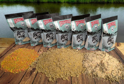 HungryFish GroundBait Mix -  ( Sunflower ) 2 lb
