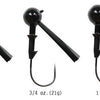 Reaction Tackle Tungsten Football Jigs (2-Pack)