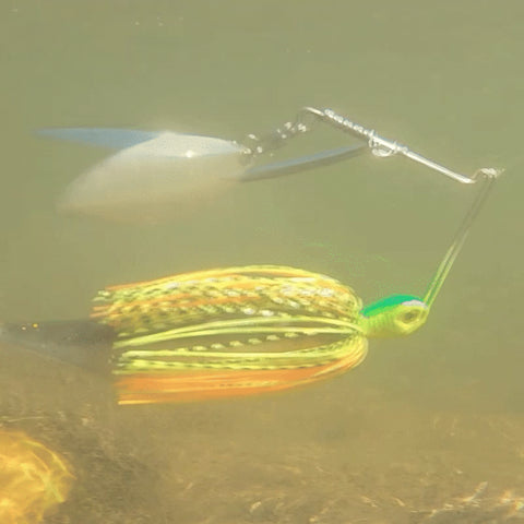 Reaction Tackle Lead Double Willow Blade Spinnerbait Jigs (3-Pack)