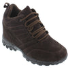 CALTO - H0031 - 4 Inches Taller (Dark Brown) - Hiking Style Boots