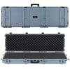 52" Hard Rifle Case, Lockable Rifle Case with Pre-cut Foams, Gun Storage with Wheels, Heavy Duty IP67 Waterproof & Dustproof Pistol Storage Cases for Rifles, Shotguns, Airsoft Guns