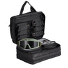 Range Bag for 2 Pistols, Tactical Gun Bag with 2 Built-in Removable Pistol Bags & 6 Detachable Magazines, Gun Range Bag for Outdoor Hunting Shooting, Lockable Carrying Handgun Bag Case