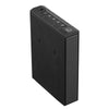 Gun Safe, Slider Handgun Gun Safe with Fingerprint/Password/Key, 3-Way Quick Access Firearm Case Box with Lighting for 1 Pistol & Magazine, Mounted Pistol Gun Box for Nightstand Bedside Desk Car