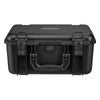 Hard Pistol Case, Heavy Duty Hard Gun Case with XPE Foam Lining, Waterproof Pistol Storage Box with Customizable Interior & Handle for Gun, Lenses, Camera, Gear, TSA Compliant, 15.9x12.5x7.5 in