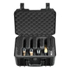 Hard Pistol Case, Heavy Duty Hard Gun Case with XPE Foam Lining, Waterproof Pistol Storage Box with Customizable Interior & Handle for Gun, Lenses, Camera, Gear, TSA Compliant, 15.9x12.5x7.5 in