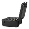 Hard Pistol Case, Heavy Duty Hard Gun Case with XPE Foam Interior, Waterproof Pistol Storage Box with Customizable Lining & Handle for Gun, Lenses, Camera, Gear, TSA Compliant, 18.7x12.5x7.5 in