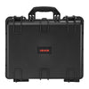Hard Pistol Case, Heavy Duty Hard Gun Case with XPE Foam Lining, Waterproof Pistol Storage Box with Customizable Interior & Handle for Gun, Lenses, Camera, Gear, TSA Compliant, 18.7x12.5x7.5 in